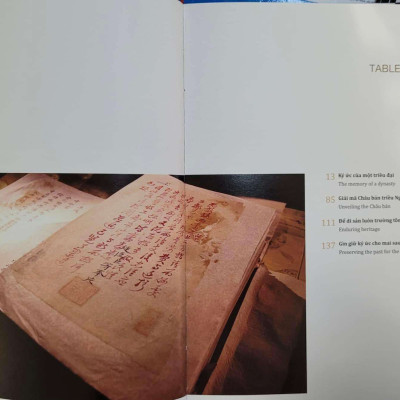 “CHÂU BẢN TRIỀU NGUYỄN – DI SẢN TƯ LIỆU THẾ GIỚI” (The nguyen Dynasty imperiar archives-World Documentary heritage)