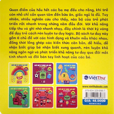 Sách Tư Duy - Đố Bé Ở Sau Là Gì? - Màu Sắc (Song Ngữ Việt - Anh)
