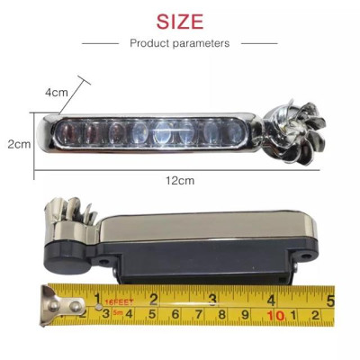 Bộ 2 đèn led năng lượng gió gắn xe hơi ô tô