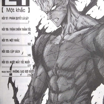 One-Punch Man - Tập 21: Một Khắc (Tái Bản 2022)