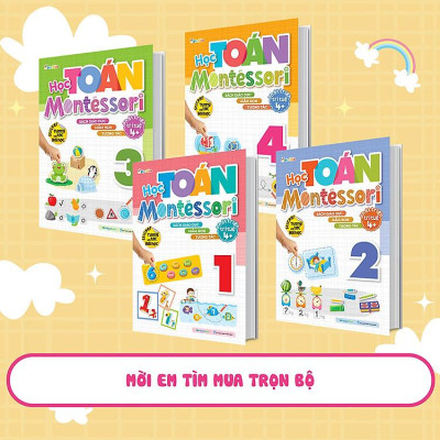 Học Toán Montessori - Phát triển trí tuệ 4+
