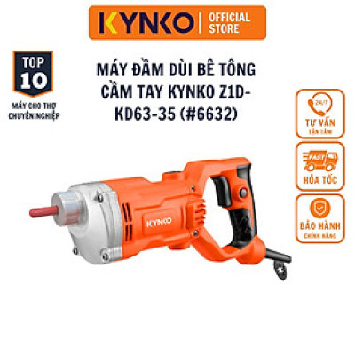 Máy đầm dùi - KD63 (Chưa gồm dây đầm) cầm tay chính hãng Kynko siêu bền giá tốt Z1D- KD63 -35 # 6632
