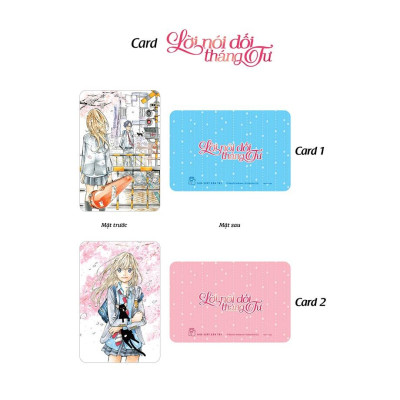 Sách - Lời Nói Dối Tháng Tư - Boxset 12 Tập - Tặng Hai Card Nhựa (NXB Trẻ)