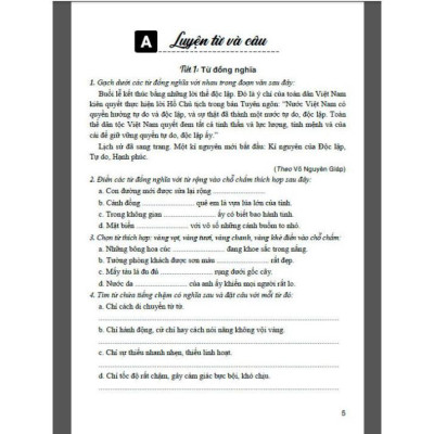 Phát triển & nâng cao tiếng việt 5 (dùng chung các bộ sgk hiện hành) (HA-MK1)