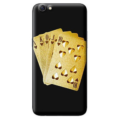 Ốp lưng cho Oppo A83 nền đen ách 3 - Hàng chính hãng