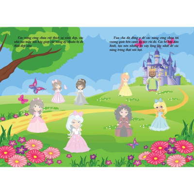 Sách - Bóc Dán Hình Thông Minh - Công Chúa Nhỏ - Little Princess Tập 2 (VT) mk