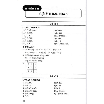 Bộ Đề Kiểm Tra Môn Toán Lớp 3 (Dùng Kèm SGK  Kết Nối Tri Thức Với Cuộc Sống)-MK