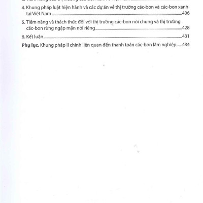 Tín Chỉ Các Bon Trên Thế Giới Và Việt Nam - Từ Lí Thuyết Đến Thực Tiễn (Bìa cứng) 