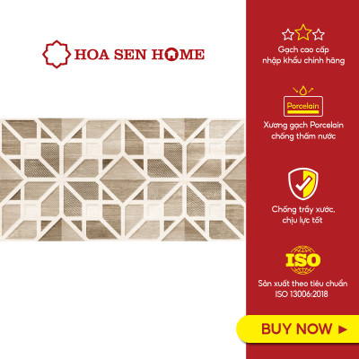 Gạch men ốp tường LUSTRA INCEF0300600018D1 loại gạch ceramic độ dày 9mm, gạch 1 face, kích thước 300mmx600mm - Hàng chính hãng