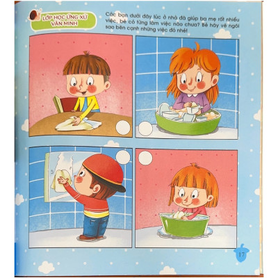 Dạy Con Học Lễ Giáo – Lớp Lá 2 (Kỹ Năng Cho Trẻ Từ 3 Đến 6 Tuổi)