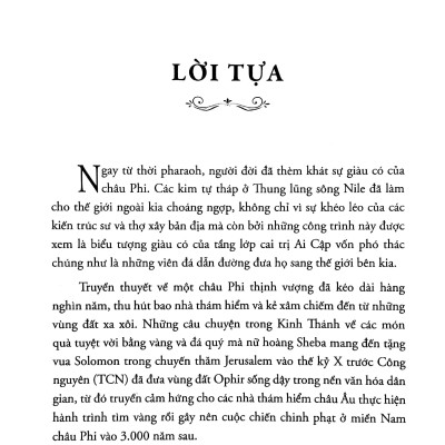 Phi Châu Thịnh Vượng - Lịch Sử 5.000 Năm Của Sự Giàu Có, Tham Vọng Và Nỗ Lực