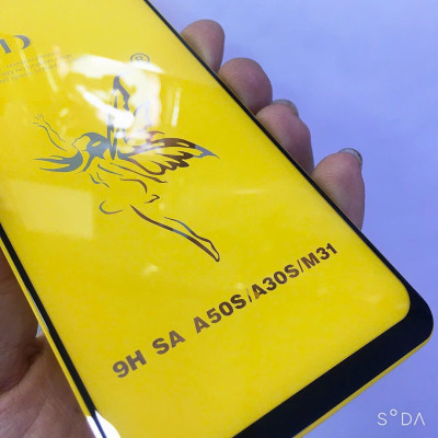 Kính cường lực cho Samsung A50 ,A50s , M31 full màn hình 6D cao cấp( hàng chính hãng)