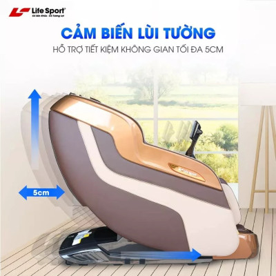 Ghế Massage Toàn Thân Lifesport LS-650,Ghế Massage Đem Đến Những Phút Giây Thư Giãn Đỉnh Cao Tại Nhà