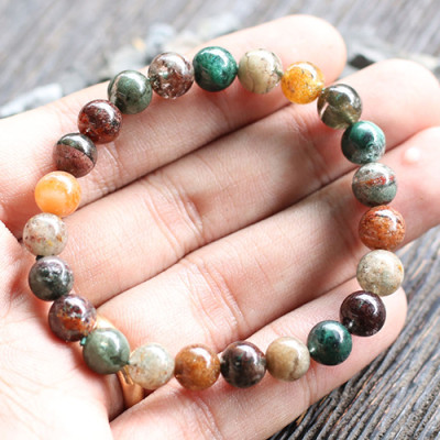 Vòng Thạch Anh Ưu Linh Đa Sắc Indonesia Ngọc Quý Gemstones
