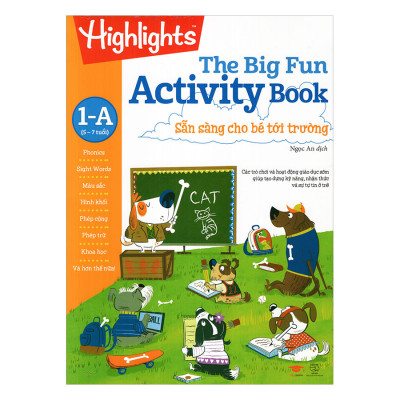 Combo Big Fun Activity Book - Sẵn Sàng Cho Bé Tới Trường 1 - A (5-7 Tuổi)