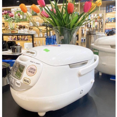 Nồi cơm điện tử Zojirushi 1.8L NS-ZAQ18-WZ, công suất 1000W, sản xuất tại Nhật Bản, bảo hành 1 năm | HÀNG CHÍNH HÃNG