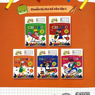 Chuẩn Bị Cho Bé Vào Lớp 1 - Bé Làm Quen Với Toán Học (Quyển 3) (Tái Bản 2020)
