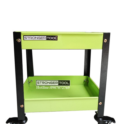 Xe đẩy dụng cụ 2 tầng thép sơn tĩnh điện Stronger Tool