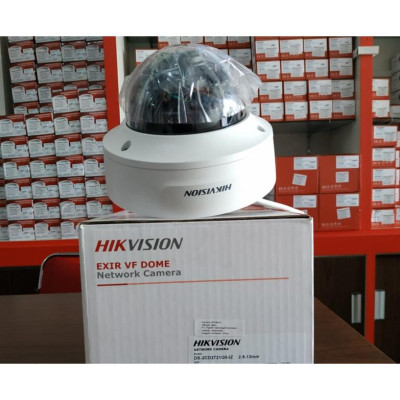 Camera IP Dome Hikvision hồng ngoại 2MP DS-2CD2721G0-IZ, DS-2CD2721G0-IZS, hồng ngoại 30m, Chuẩn IP67, khe cắm thẻ nhớ - Hàng chính hãng
