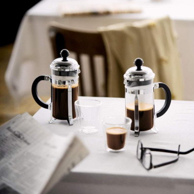 Bình cà phê kiểu Pháp Bodum Chambord 1928-16, dung tích 1L, sản xuất Bồ Đào Nha | Hàng chính hãng