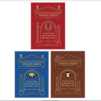 Bộ Sách Sự Suy Tàn Và Sụp Đổ Của Đế Chế La Mã (Bộ 3 Cuốn)
