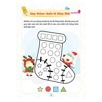 Sách - Wolfoo Khám Phá Toán Học Vui 4 - 1980 Books