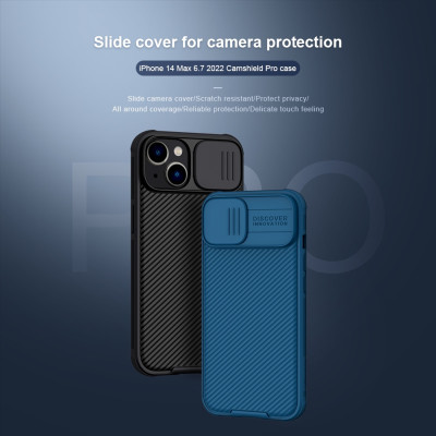 Ốp lưng Nillkin Camshield Pro dành cho iPhone 14 Plus - hàng chính hãng