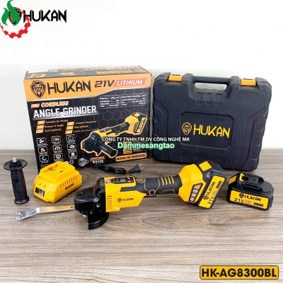 MÁY MÀI PIN 4000MA HK-AG8300BL HUKAN (2 PIN )  - HÀNG CHÍNH HÃNG