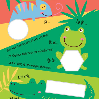 Hình Dán Thông Minh - Thế Giới Động Vật Vui Nhộn 2