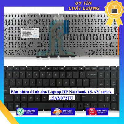 Bàn phím dùng cho Laptop HP Notebook 15-AY series 15AY072TU  - Hàng Nhập Khẩu New Seal