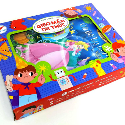 Box Set Gieo Mầm Tri Thức 10: Văn Học Kinh Điển Đi Cùng Tuổi Thơ (Bộ 5 Cuốn)