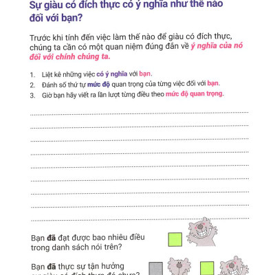 Thực Hành Tư Duy Tích Cực: All About True Wealth - Sự Giàu Có Đích Thực