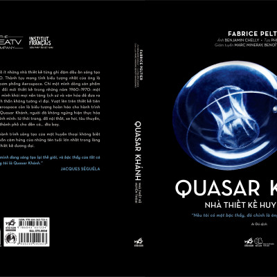 Sách - Quasar Khánh - Nhà thiết kế huyền thoại (Fabrice Peltier) (Nhã Nam Official)