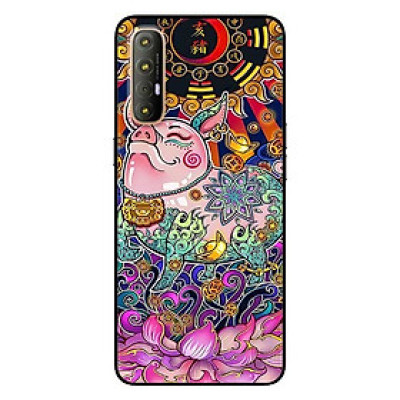 Ốp lưng dành cho Oppo Reno 3 Pro mẫu 12 Con Giáp Hợi