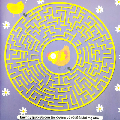 Mê Cung Thông Minh - Rèn Khả Năng Tập Trung Cho Trẻ - Hình Khối (Từ 4-10 Tuổi)