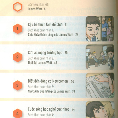 Who? - Chuyện Kể Về Danh Nhân Thế Giới: James Watt (Dành Cho Thiếu Niên) - Lời: Yun Sang-Seok; Tranh: Kim Hyun-Gi; Ngọc Anh dịch