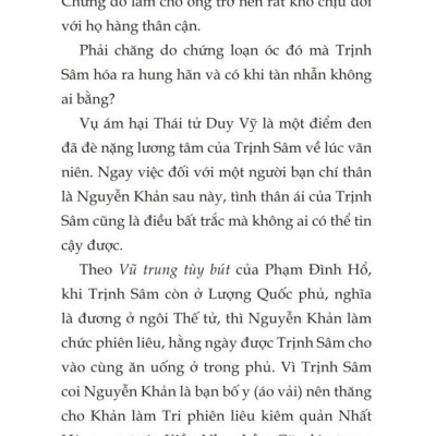 Chuyện Trịnh Sâm và thời Lê Mạt - bản in 2024