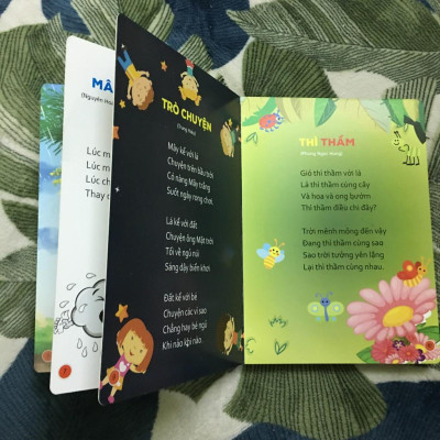 Sách Thơ Cho Bé Tập Nói