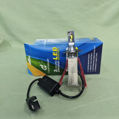 Đèn Pha LED 3 Màu Auto Light - Ánh Sáng Chất Lượng, Lắp Đặt Đơn Giản Như Zin Chô Ô TÔ Và Xe Máy