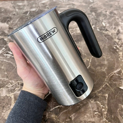 Máy tạo bọt sữa Nóng và Lạnh 4 trong 1 Thương hiệu Mỹ cao cấp HiBREW - M3A - HÀNG NHẬP KHẨU