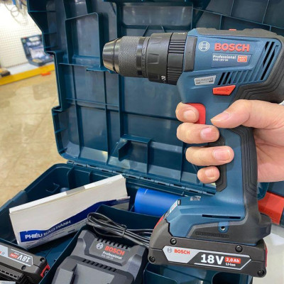 MÁY KHOAN VẶN VÍT ĐỘNG LỰC DÙNG PIN 18V BOSCH GSB 18V-50 -HÀNG CHÍNH HÃNG