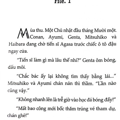 Thám Tử Lừng Danh Conan - Tiểu Thuyết - Cầu Thủ Ghi Bàn Số 11