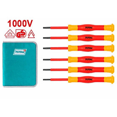 BỘ TUA VÍT CHUẨN CÁCH ĐIỆN 6 CHI TIẾT TOTAL THKIPSD0601 - HÀNG CHÍNH HÃNG