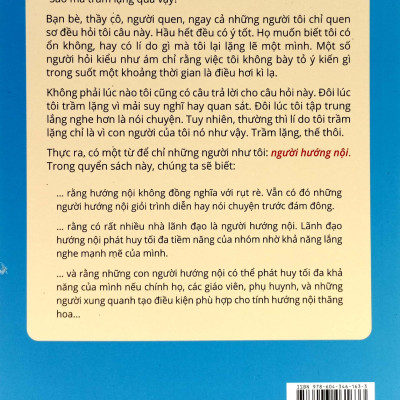 Trầm Lặng - Sức Mạnh Tiềm Ẩn Của Người Hướng Nội (Tái Bản 2023)