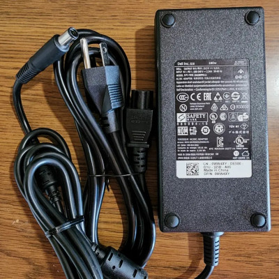 Sạc dành cho Laptop Dell Inspiron G5 15 5587, G7 15 7588, Inspiron 15 7577 180W hàng nhập khẩu.