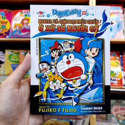 Doraemon Movie Story: Nobita Và Cuộc Đại Thủy Chiến Sở Xứ Sở Người Cá (Tái Bản 2022)