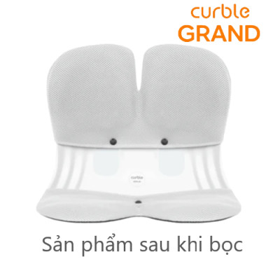 [CHÍNH HÃNG ABLUE] Vỏ bọc dành cho ghế chỉnh dáng chống gù Curble Grand, giúp ngồi êm hơn. Hàng nhập khẩu Hàn Quốc