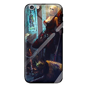 Ốp lưng kính cường lực cho iPhone 6 Plus Girl 202 - Hàng chính hãng