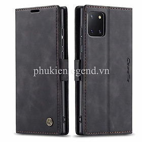 Bao da dạng ví dành cho Samsung Galaxy Note 10 Lite hiệu caseme chống sốc chống va đập bụi bẩn, có ngăn đựng tiền, đựng thẻ tiện dụng - Hàng chính hãng