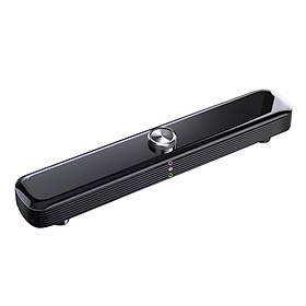 Loa máy tính  SADA V101 3,5mm  có dây,Âm thanh trầm phong phú,Loa Soundbar hỗ trợ USB cho PC TV